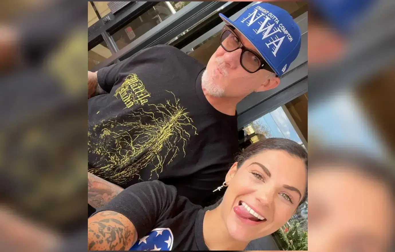 Jesse James and Pregnant Wife Bonnie Rotten Back Together For Christmas Fiesta photo