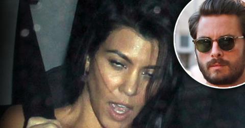 Kourtney Kardashians Partying