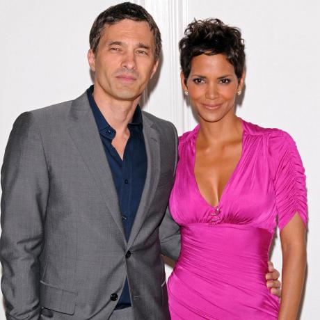 // olivier martinez and halle berry attend the gettyimages