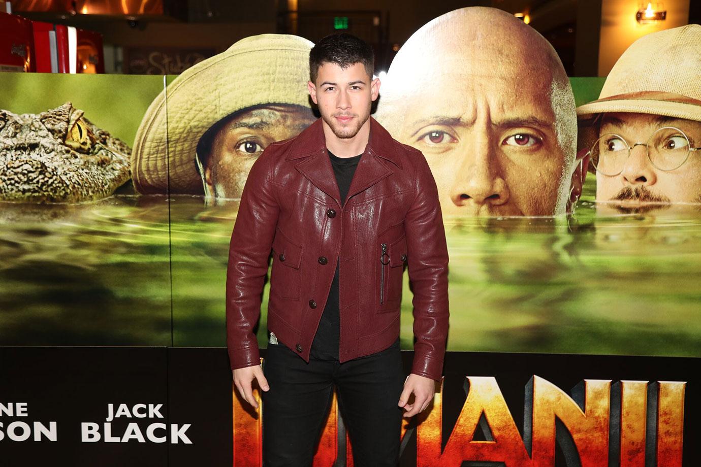 //Jumanji Screening    Nick Jonas_preview