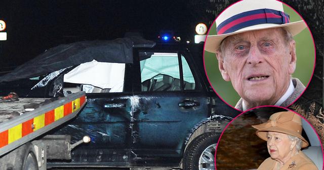 royal prince philip car accident horrifying close call Sandringham Estate