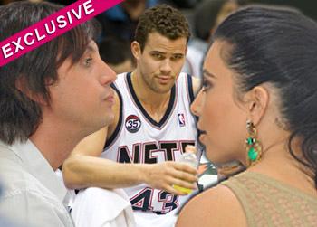 //jonathan cheban kim kardashian face kris humphries nets game splash