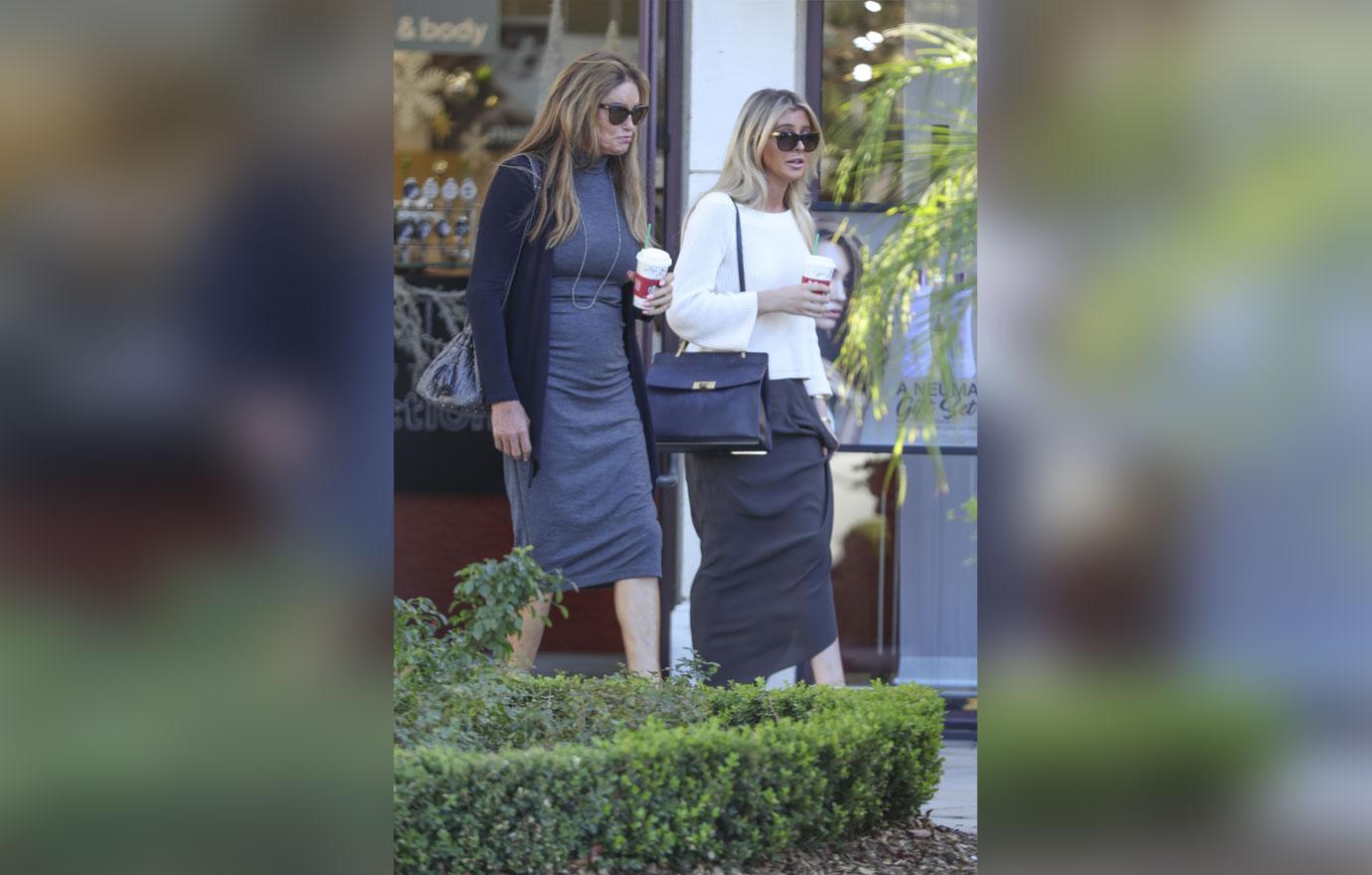 Caitlyn Jenner & Sophia Hutchins Jewelry Shop In Los Angeles