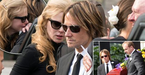 //nicole kidman mourning fathers funeral