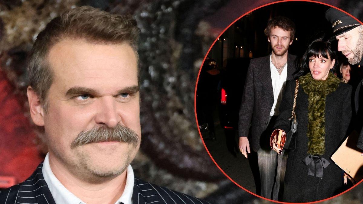 David Harbour has been simmering with jealousy as Lily Allen moves on with a new man after their split.