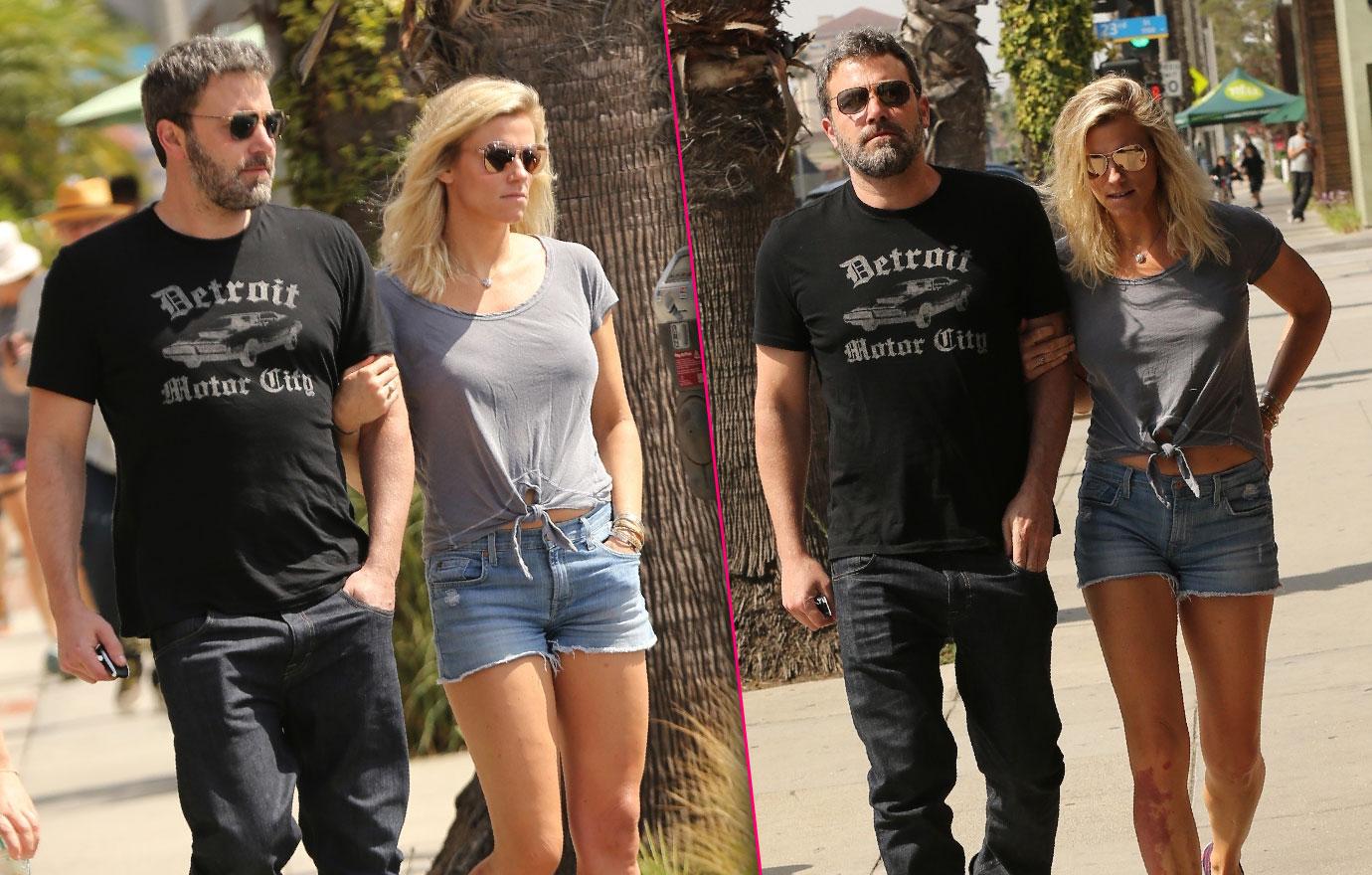 Ben Affleck Saturday PDA With Lindsay Shookus