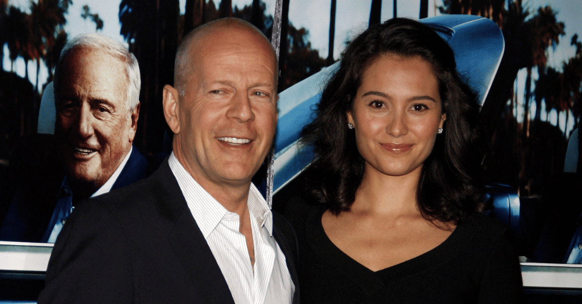 Bruce Willis and Emma Heming