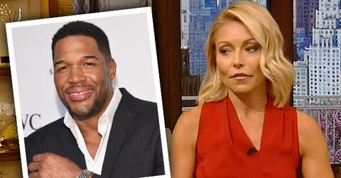 //Kelly Ripa Michael Strahan Live Body Language