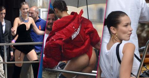 //Bella hadid poses thong venice pp