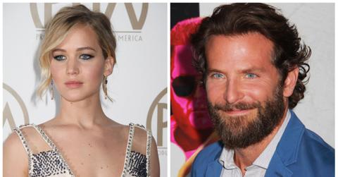 Jennifer Lawrence and Bradley Cooper