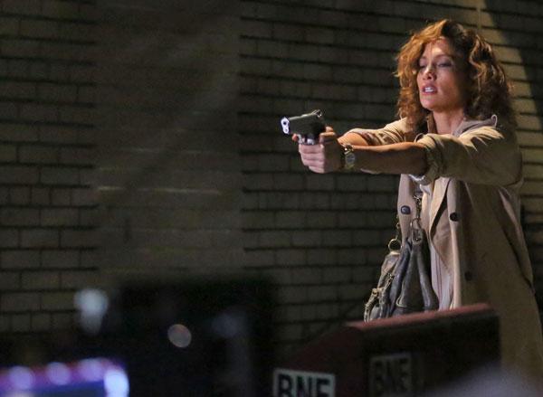 jennifer lopez filming nbc shades blue