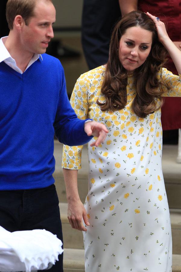 Kate Middleton Prince William Baby Girl Photos