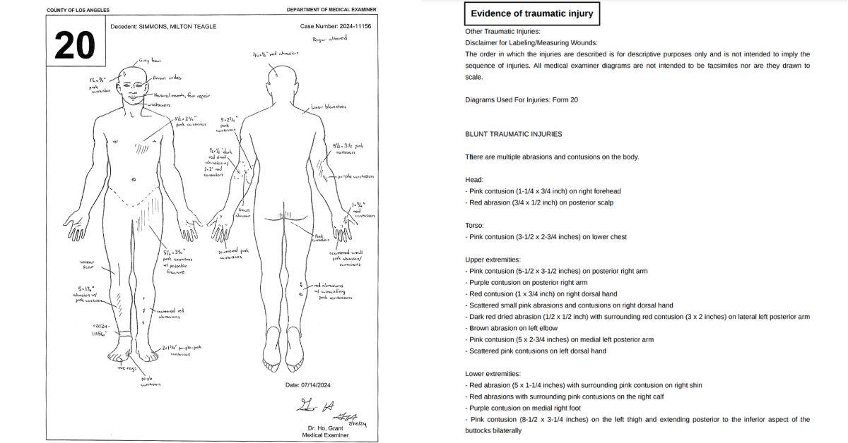 Richard Simmons Autopsy Report