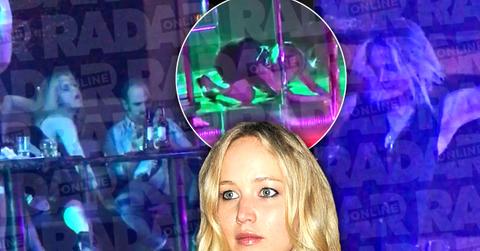 Jennifer Lawrence Shirtless Stripper Pole Dance Photos