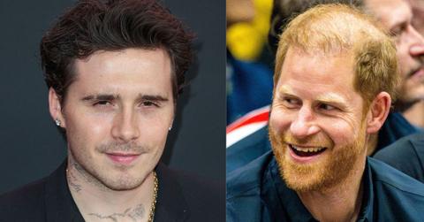 brooklyn beckham prince harry style tell all family rift