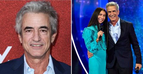 Split photo of Dermot Mulroney, Dermot Mulroney  and Prima Apollinaare