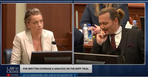 johnny depp laughs amber heard sister whitney testimony