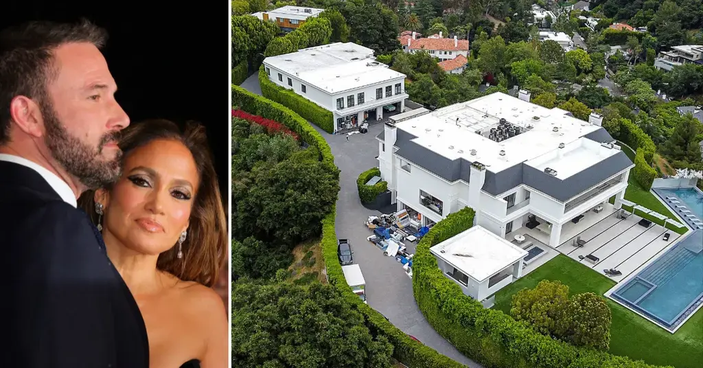 Ben Affleck Jennifer Lopez Beverly Hills Mansion