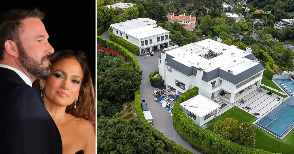 J Lo and Ben Affleck’s  Million Beverly Hills Mansion Up For Sale