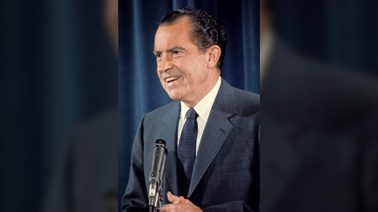 A photo of Richard Nixon