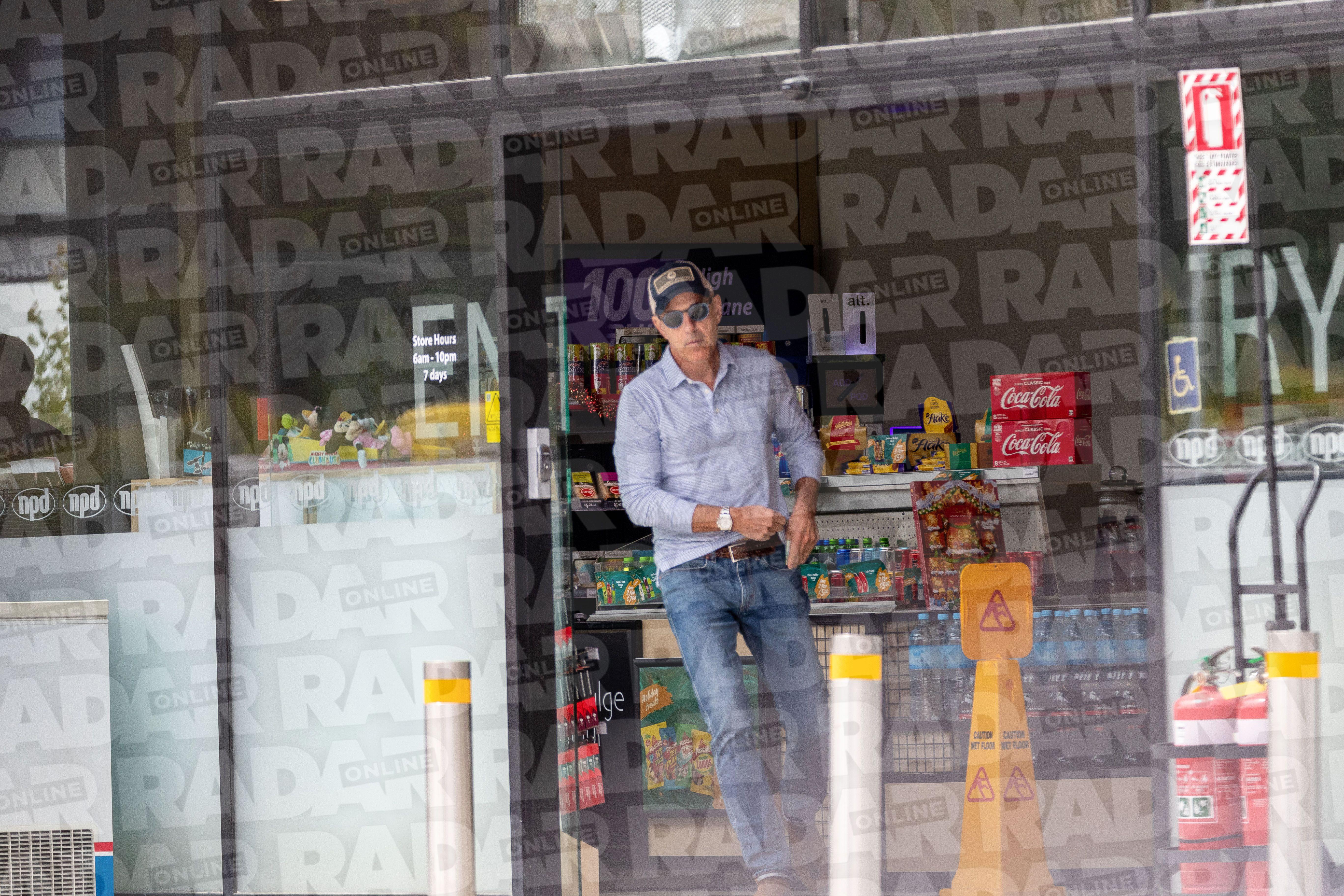 Matt Lauer & New GF Shamin Abas Ride Bikes: Photos