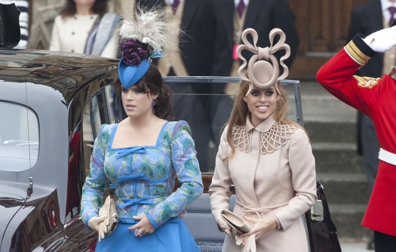 Princess Beatrice and Eugenie