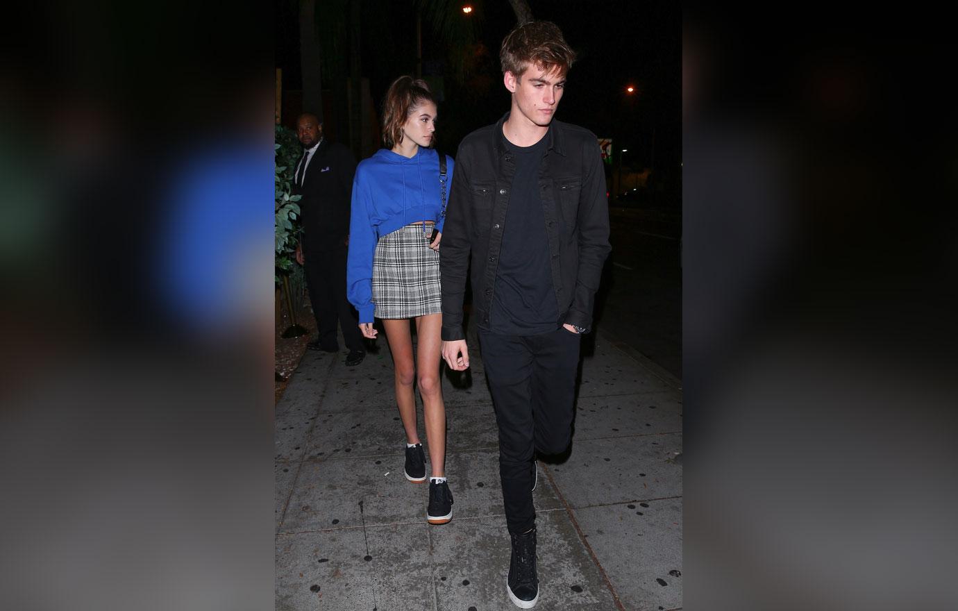 //kaia gerber and presley gerber hit west hollywood