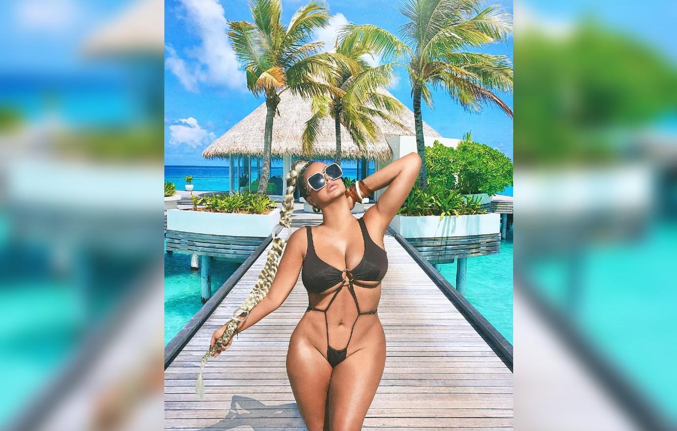 Aubrey O'Day Put On Blast For 'Photoshopping Herself' Into Vacation Photos