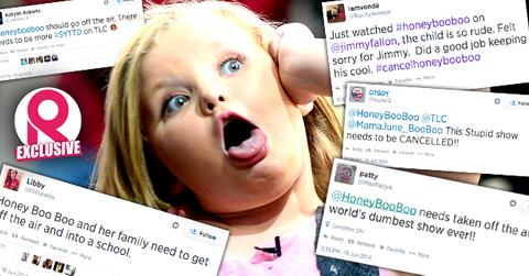 //here comes honey boo boo cancelled fans demand wide