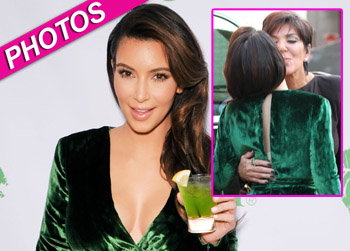 //kim kardashian green dress