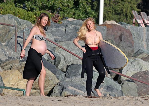 Heidi Montag & Pregnant Sister Holly