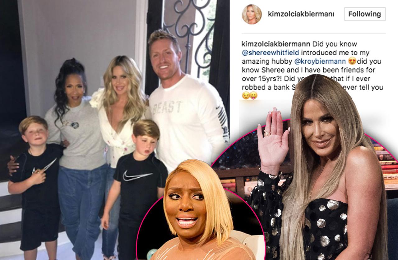 Kim Zolciak Flaunts Friendship With Sheree Whitfield Amid NeNe Leakes