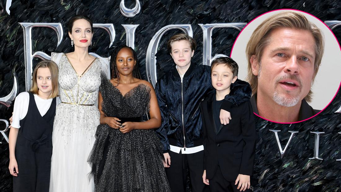 angelina jolie takes shiloh and kids away from brad pitt for holidays feature