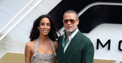 brad pitt ines de ramon secret wedding baby buzz