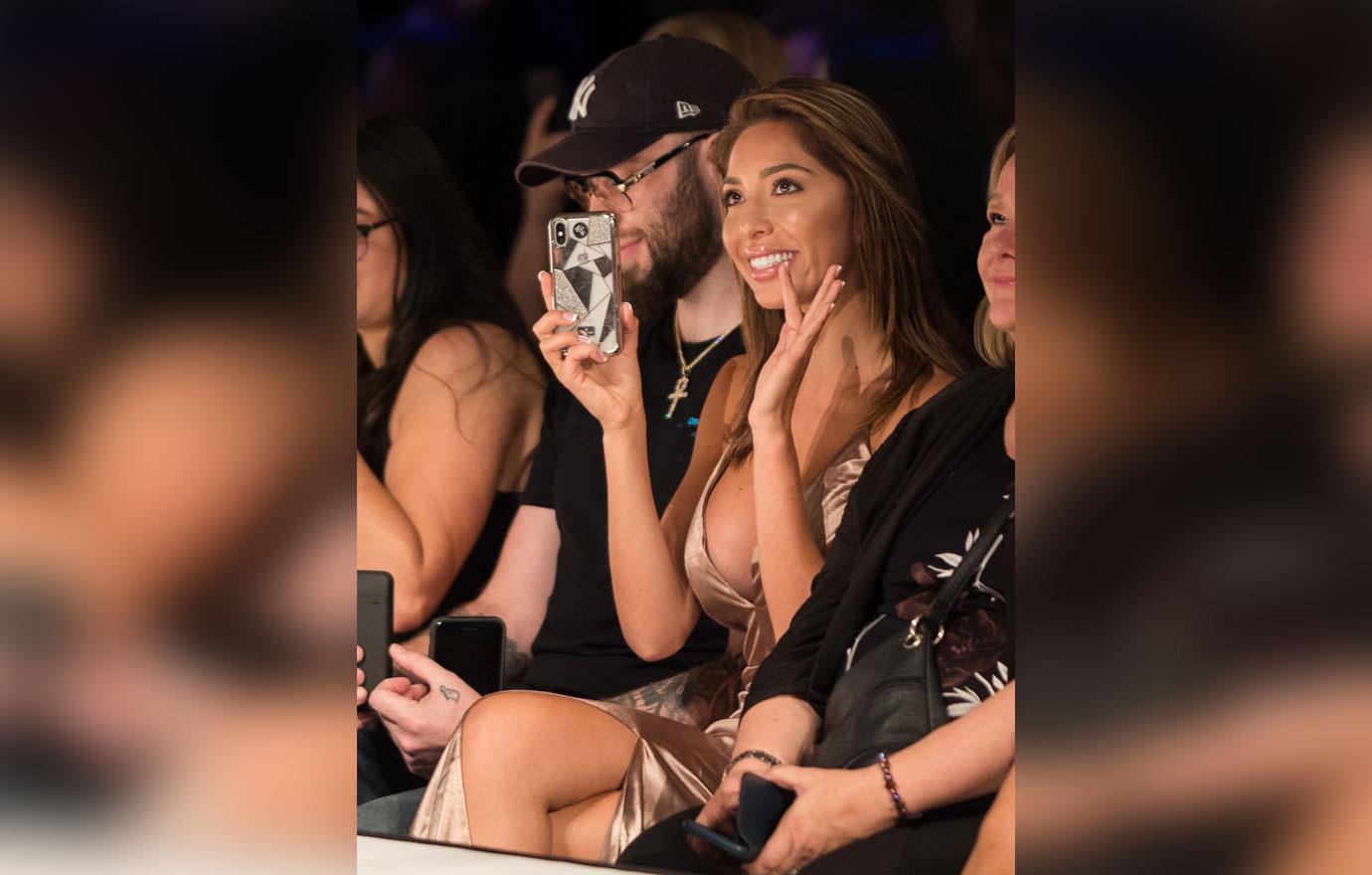 Farrah Abraham Watches Daughter Model At Fashion Show