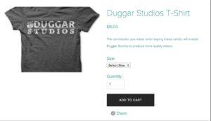 duggar tee shirt x