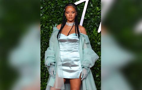 Pregnant? Rihanna Has Suspicious Belly Bump In Tiny Mini Dress