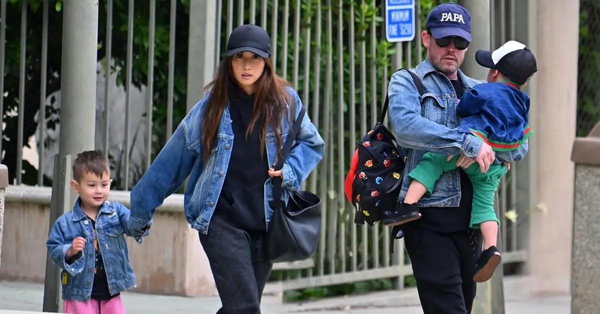 Macaulay Culkin and Brenda Song