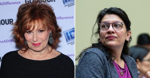 joy behar slams rashida tlaib anti semitic pro palestine propaganda
