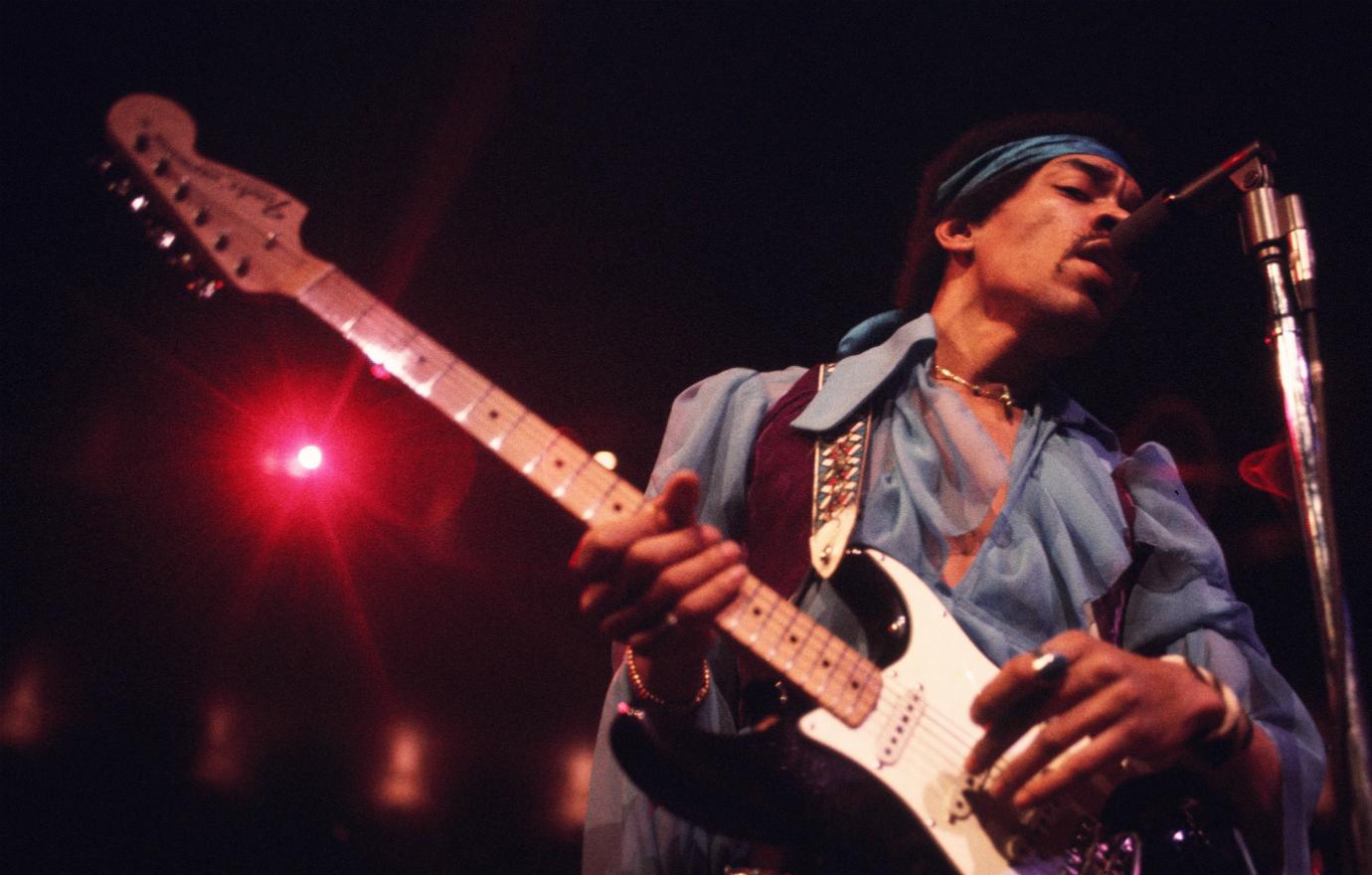 One of the most iconic guitarists of all-time, Jimi Hendrix. The guitar God was one of three dead celebrities that essentially ended the sixties.