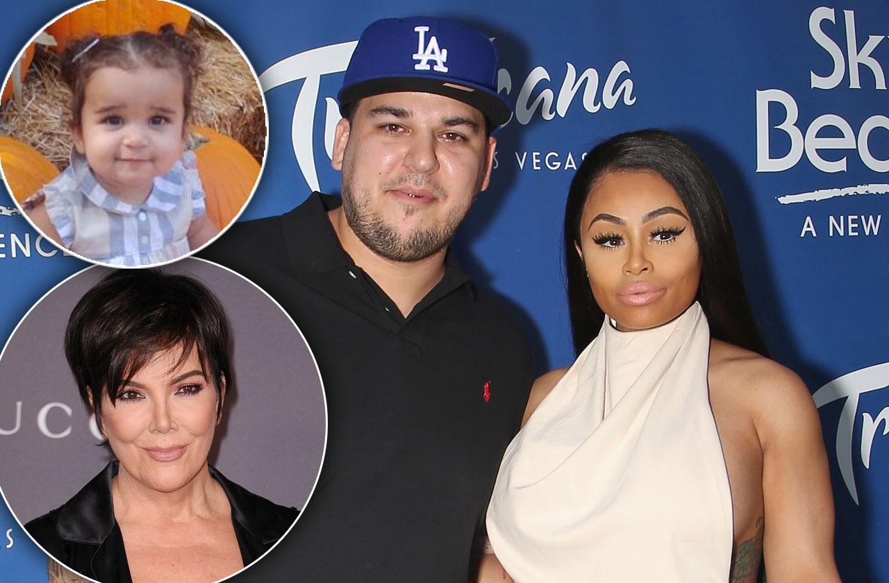 Blac Chyna Rob Kardashian Reuniting Baby Dream Birthday