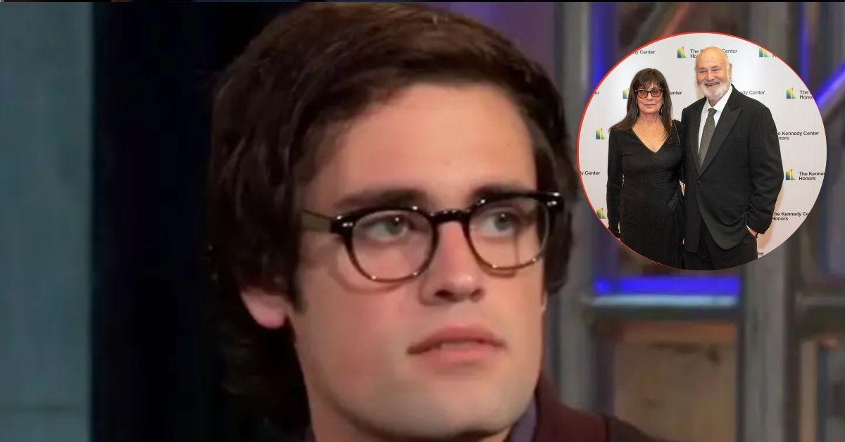 Composite photo of Nick, Michele and Rob Reiner