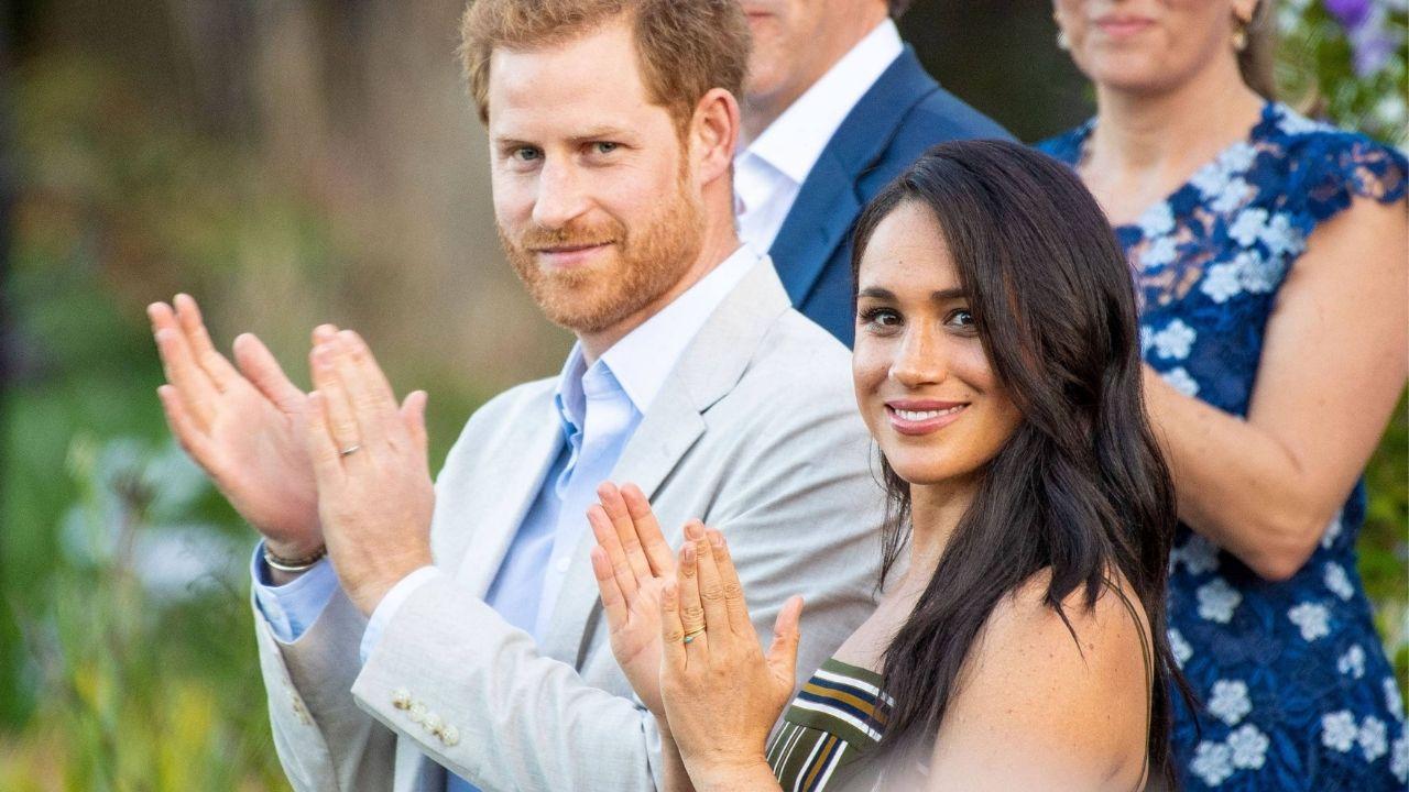 Photo of Prince Harry and Meghan Markle
