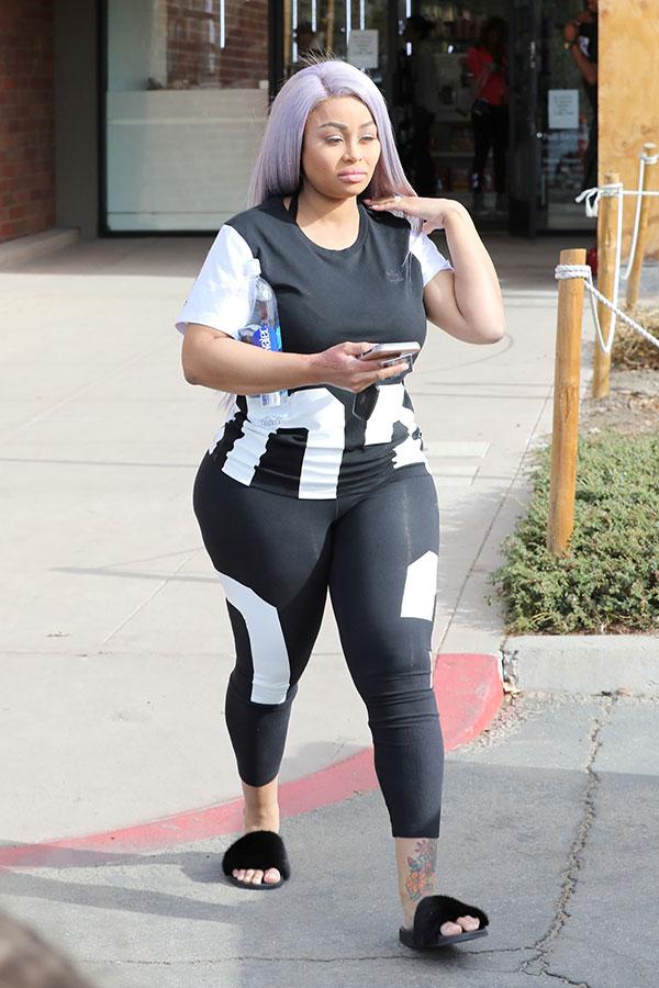 Ready To Burst Blac Chyna Desperate To Shed ‘ballooning Booty 1673