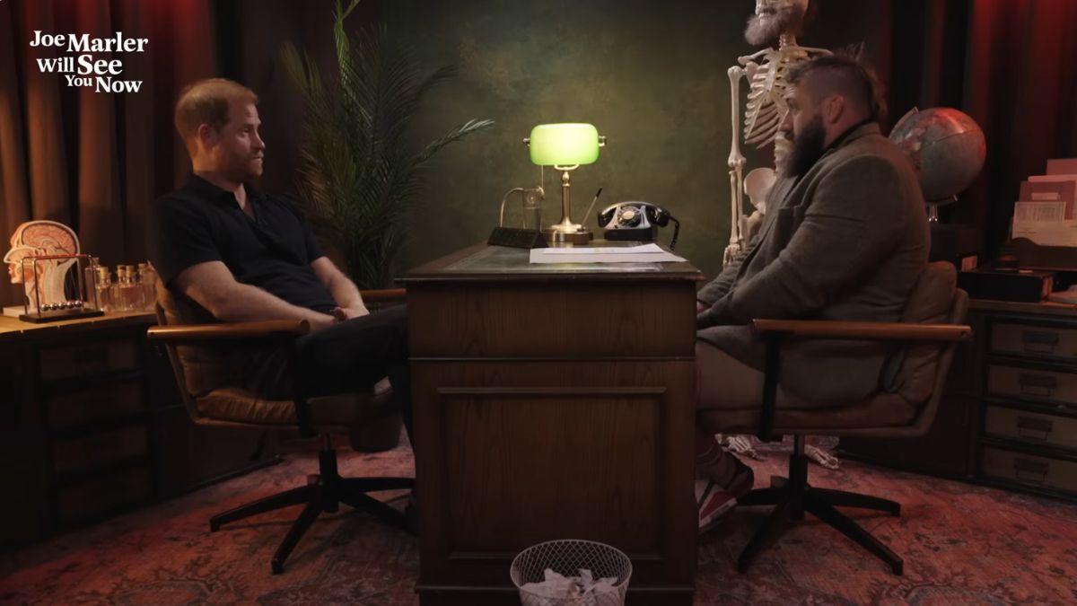 Photo of Prince Harry & Joe Marler