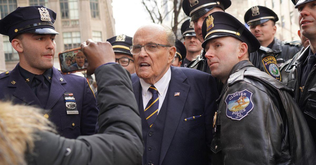 Rudy Giuliani Attacks DA Fani Willis Over RICO Charge