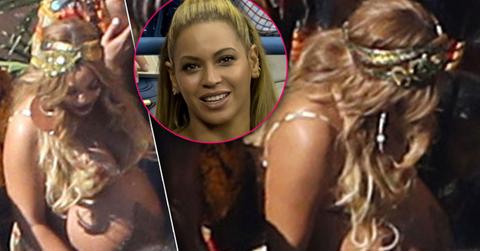 //beyonce pregnant twins bump pics pp