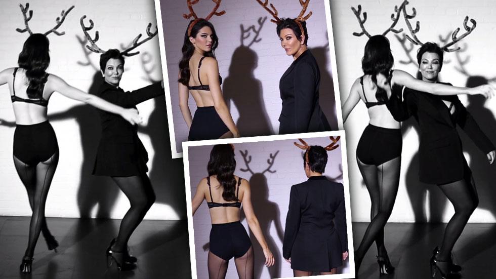 Kris Jenner Kendall Jenner Dirty Dance