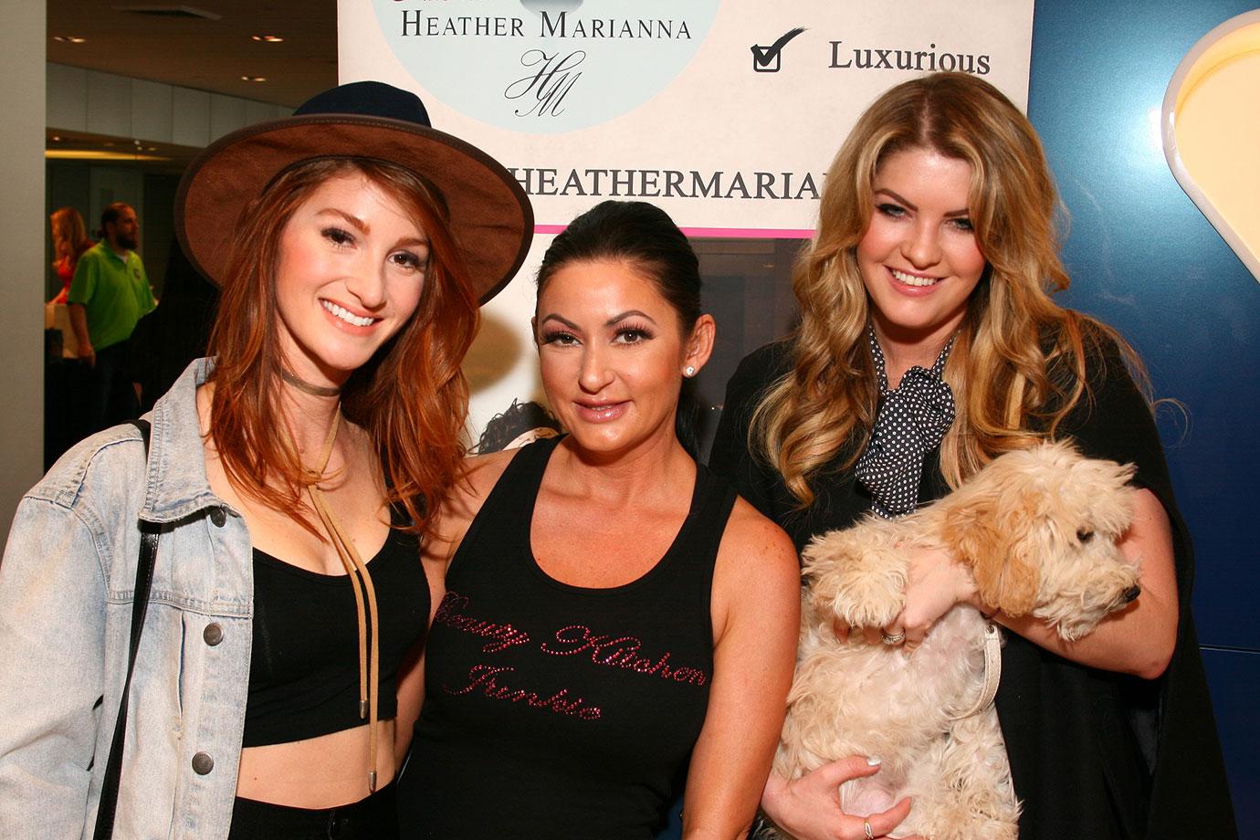 //Jenna Willis_Heather Marianna_Pandora Vanderpump at GBK Productions Pre Grammys Gifting Suite