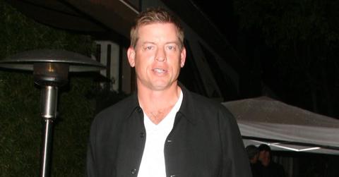 troy aikman new girlfriend marriage over pda italy